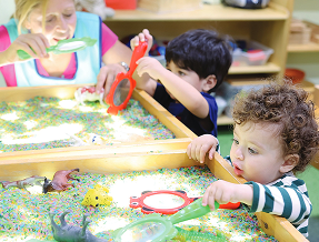 Age-appropriate spaces